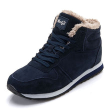 Load image into Gallery viewer, Men Boots Winter Shoes Plus Size 46 Ankle Boots Warm