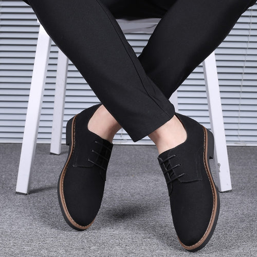 2020 High Quality Suede Leather Soft Shoes Men Loafers